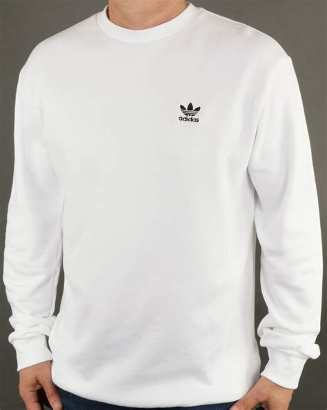 weißer adidas sweatshirt|Amazon.com: Adidas White Sweatshirt Men.